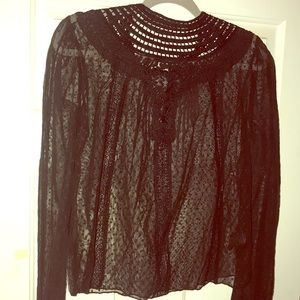 Rare Kimchi Blue/UO crochet/lace top
